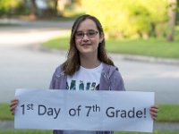 DSC 4993 : 1st Day of school 7th grade Westglades
