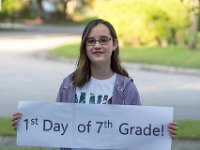 DSC 4994 : 1st Day of school 7th grade Westglades