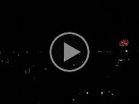 New Years Eve Fireworks Drone